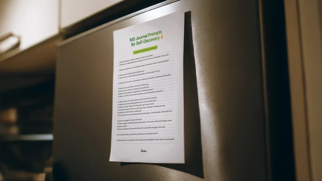 100 Journal Prompts for Self-Discovery